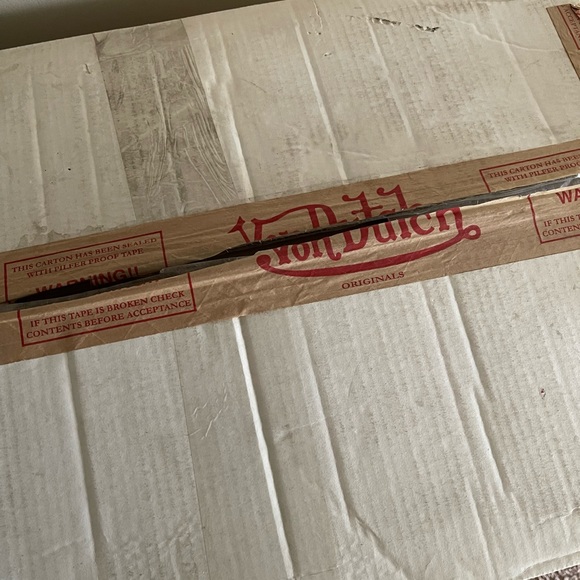 VON DUTCH Kustommade Originals NWOT Denim Jean Distress Trucker Snapback Cap Hat - Picture 12 of 12